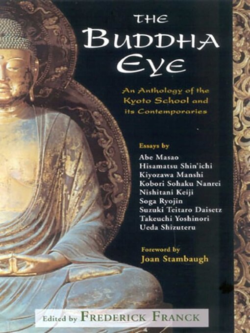 Title details for The Buddha Eye by Frederick Franck - Available